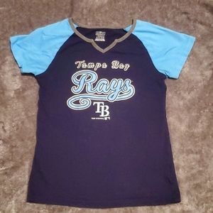 Girls shirt. TAMPA BAY RAYS. Size XL